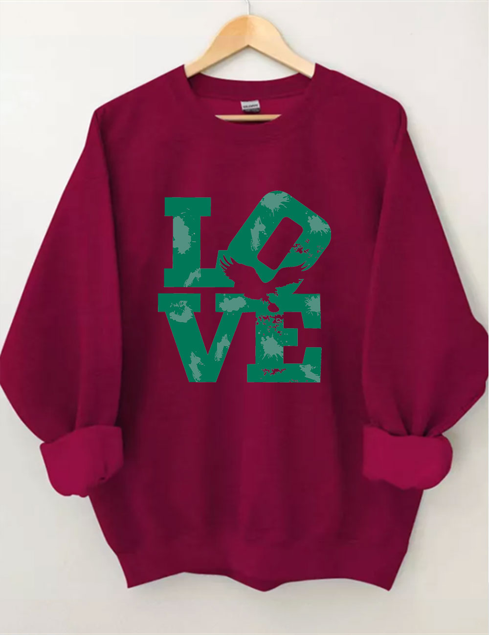 Love Hurts Philly Football Sweatshirt