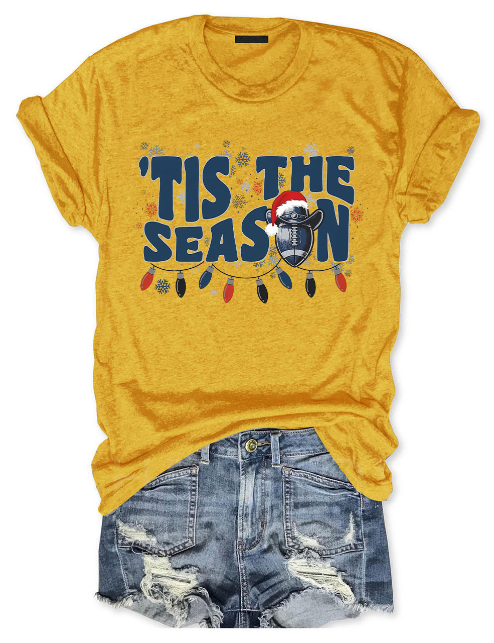 Christmas Dallas Football T-Shirt