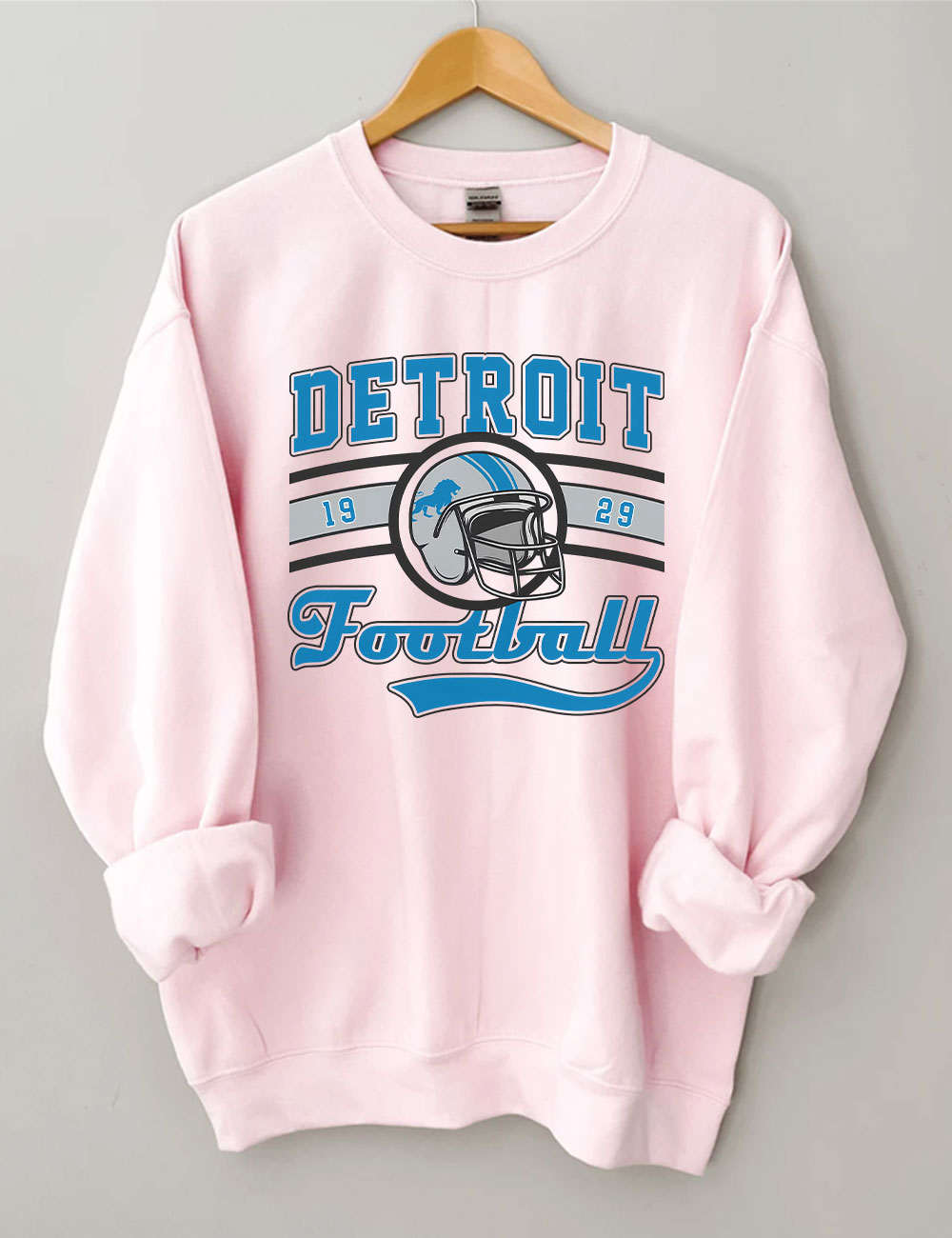 Vintage Detroit Football Sweatshirt