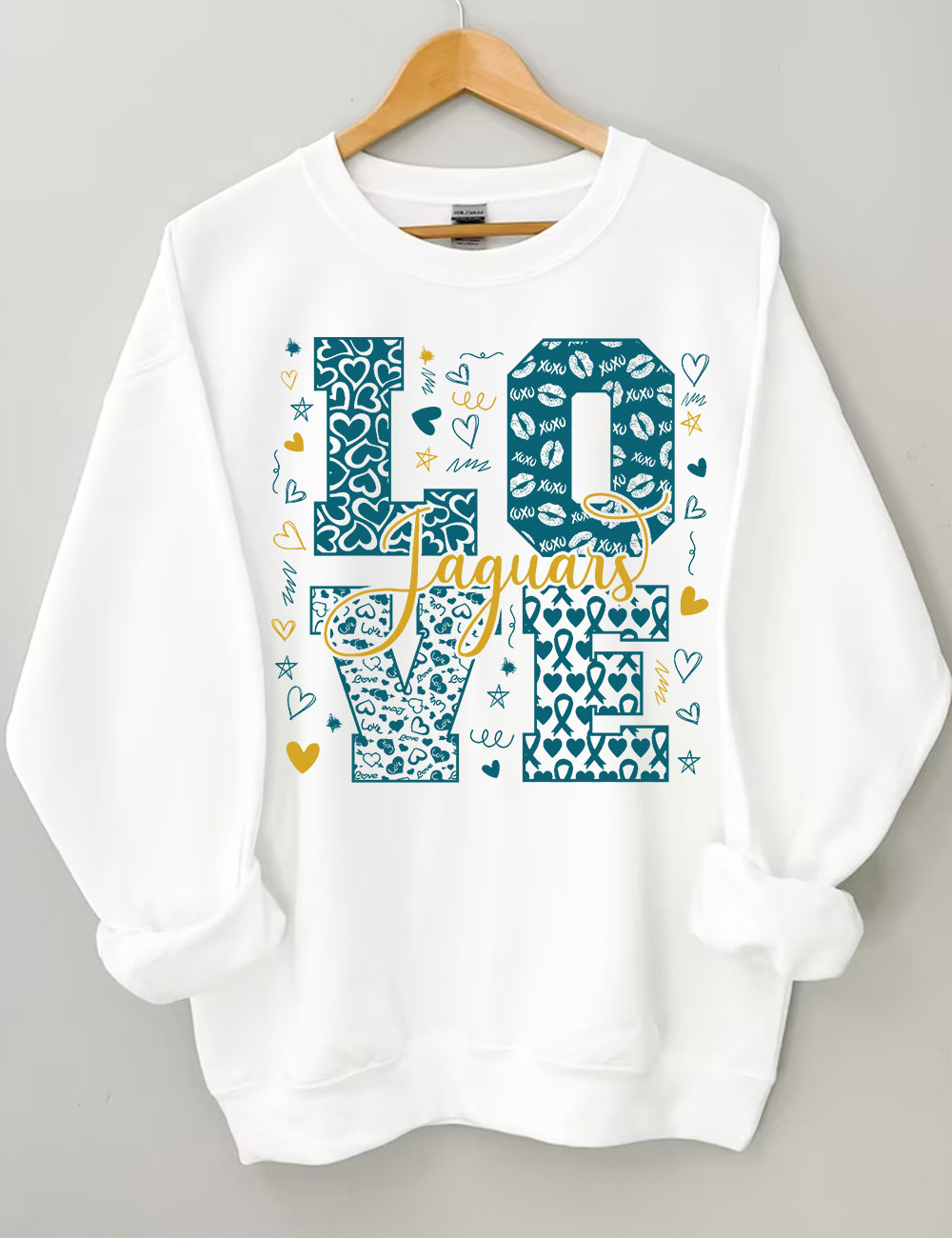 Love Jaguars Sweatshirt