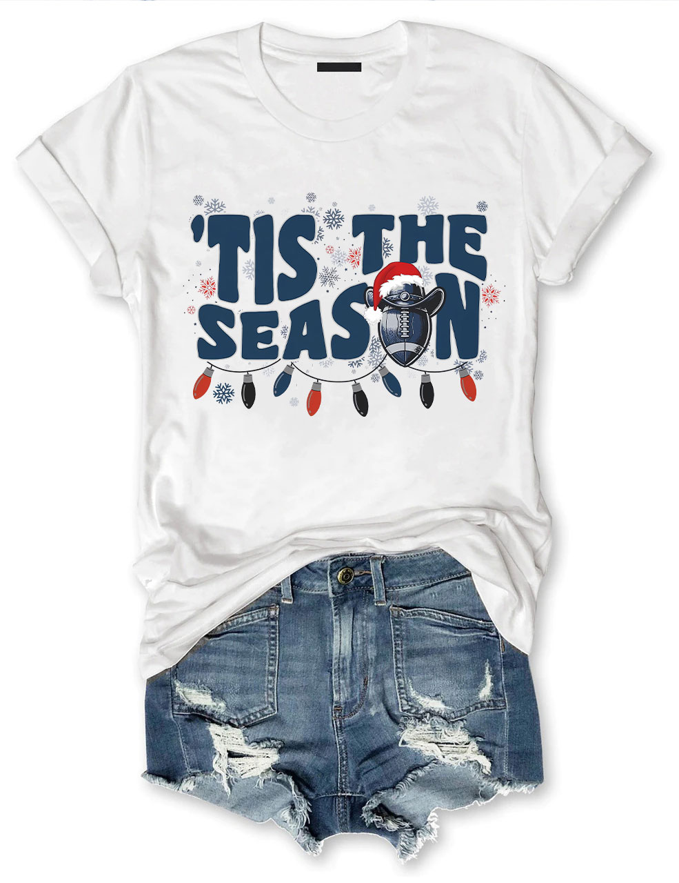 Christmas Dallas Football T-Shirt