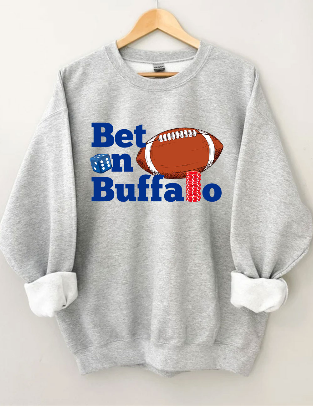 Bet On Buffalo Bill Christmas Sweatshirt