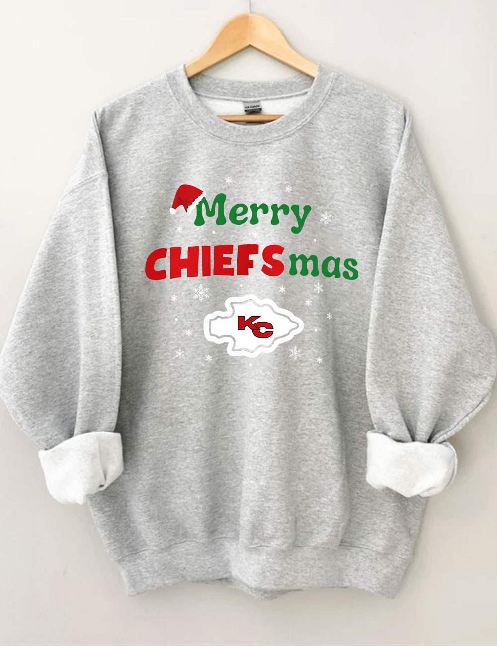 Kansas City Chiefs Merry Chiefsmas Sweatshirt