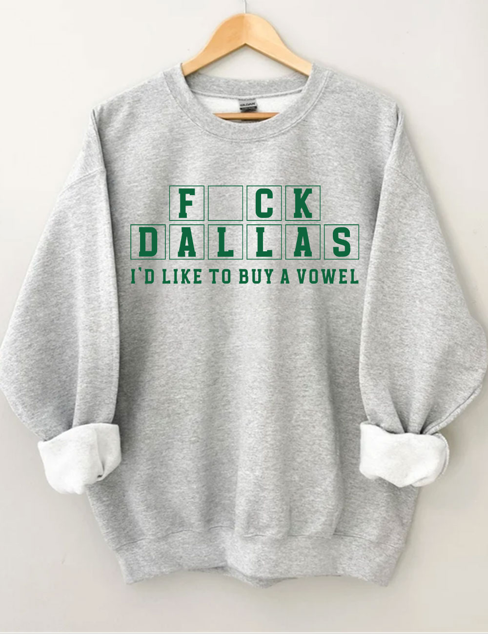 F*ck Dallas Buy A Vowel Philadelphia Football Sweatshirt