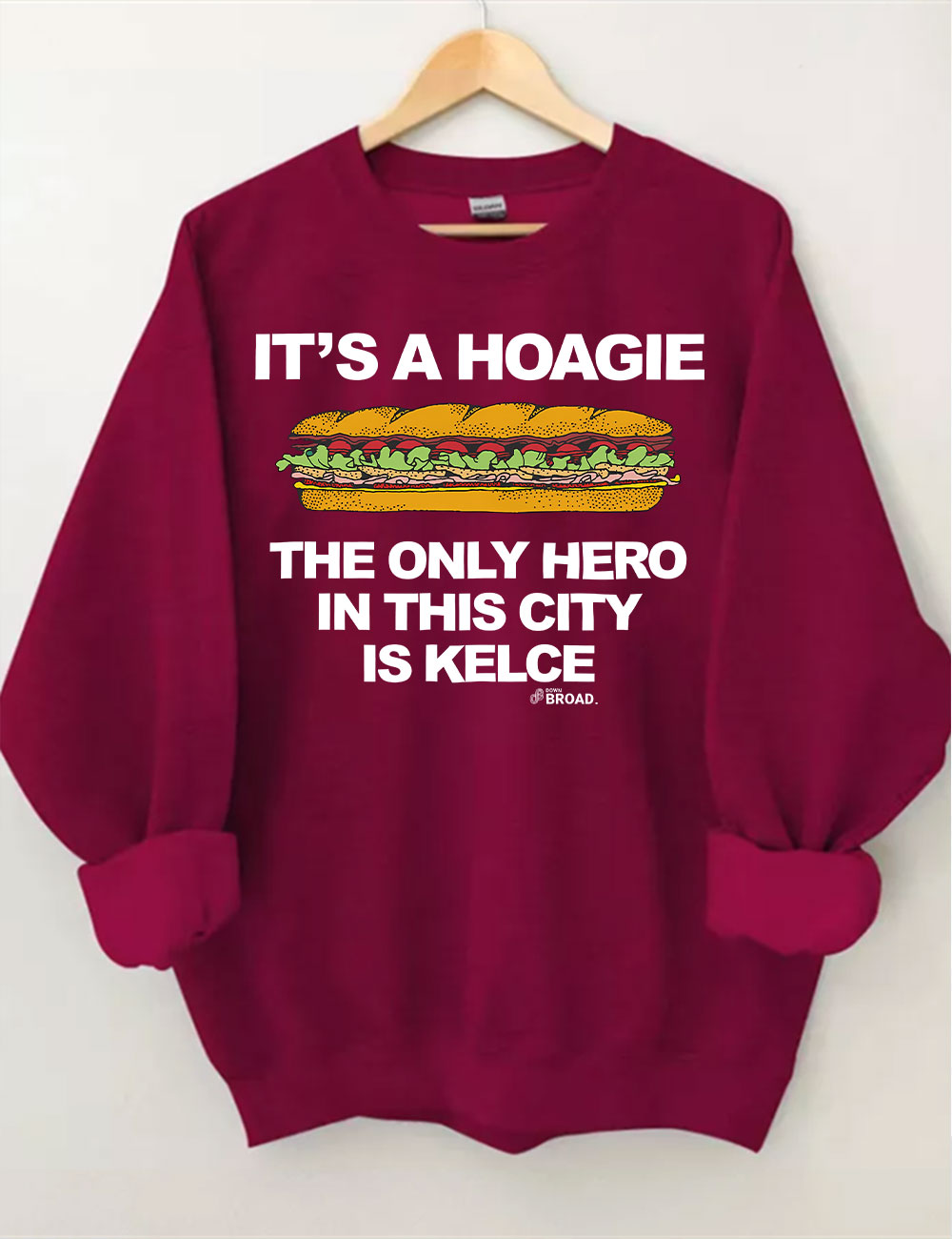 Vintage Kelce Hoagie Eagles Philadelphia Sweatshirt