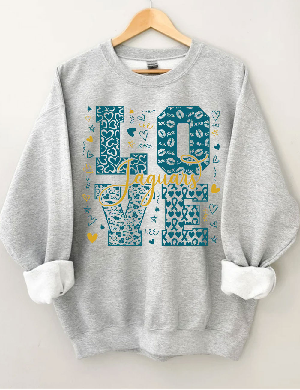 Love Jaguars Sweatshirt