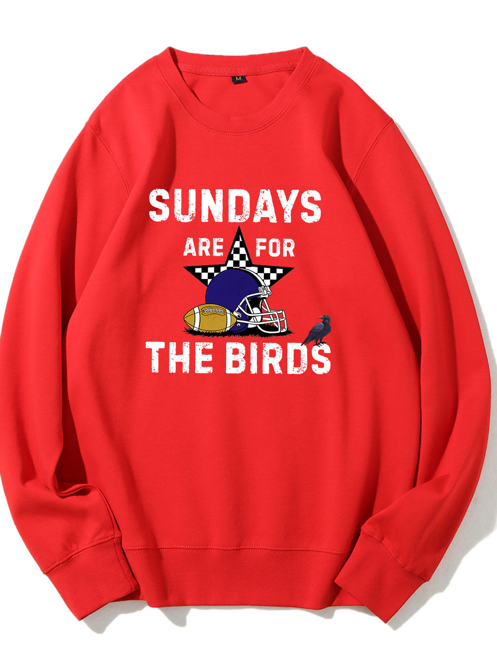 Sundays Are For The Birds Baltimore Funny Football Sweatshirt