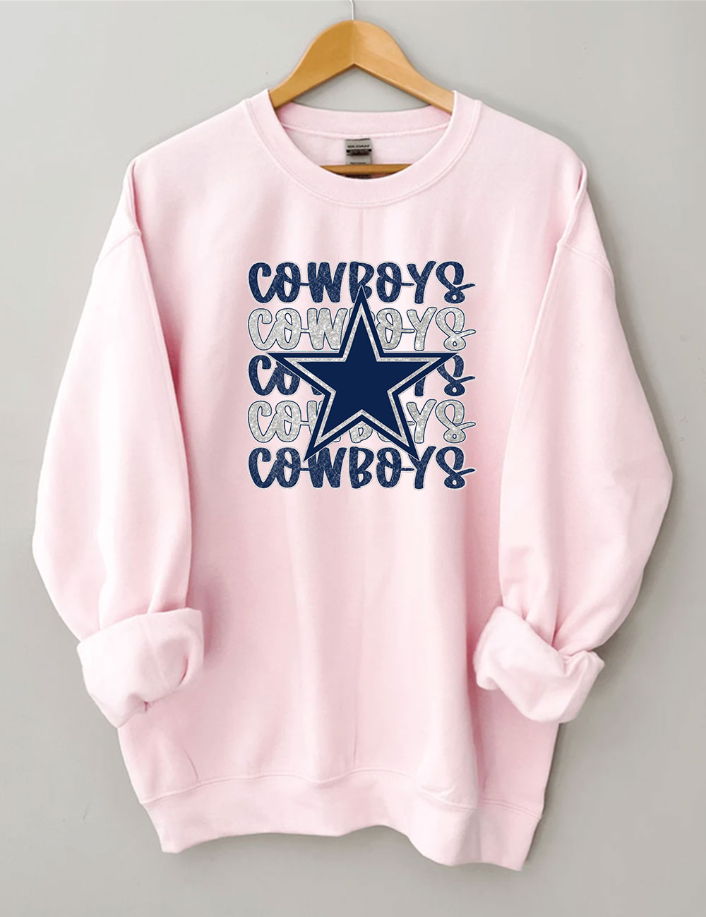 Cowboys Star Football Sweatshirt