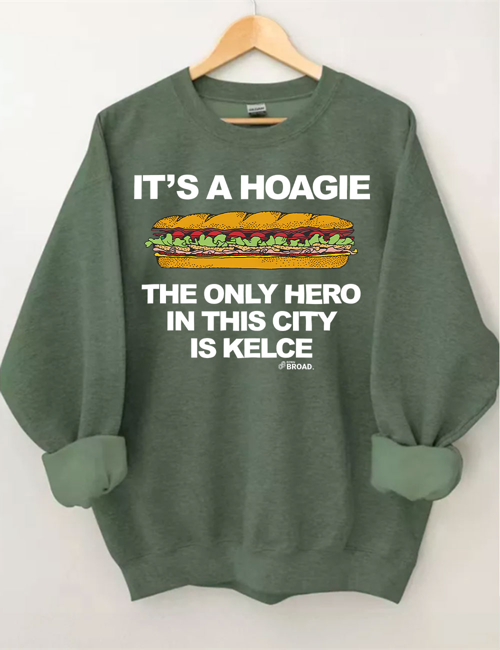 Vintage Kelce Hoagie Eagles Philadelphia Sweatshirt