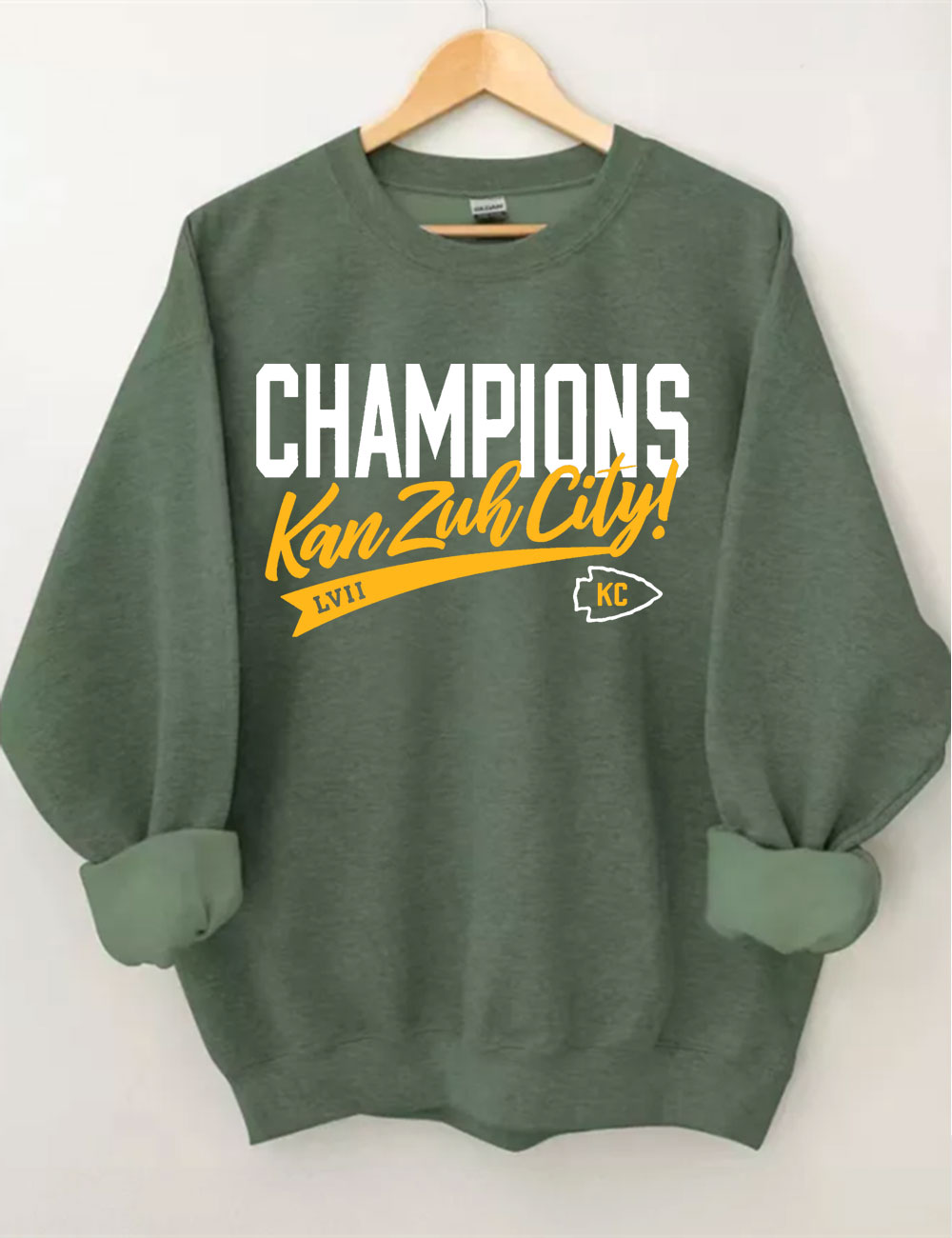 KC Champions KanZuhCity Football Sweatshirt