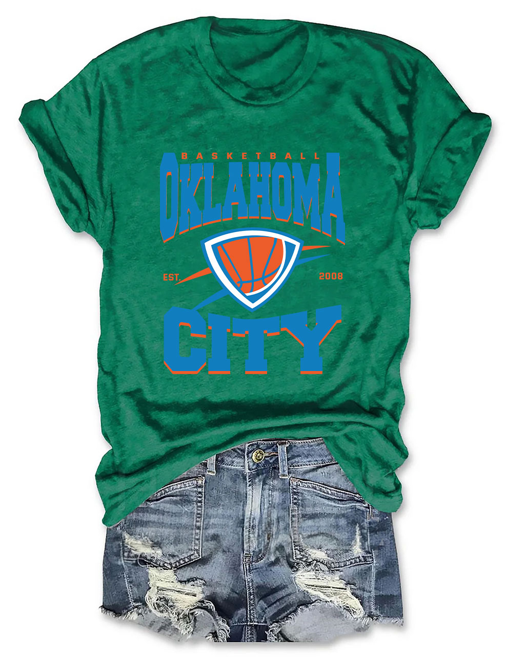 Oklahoma City Basketball T-Shirt