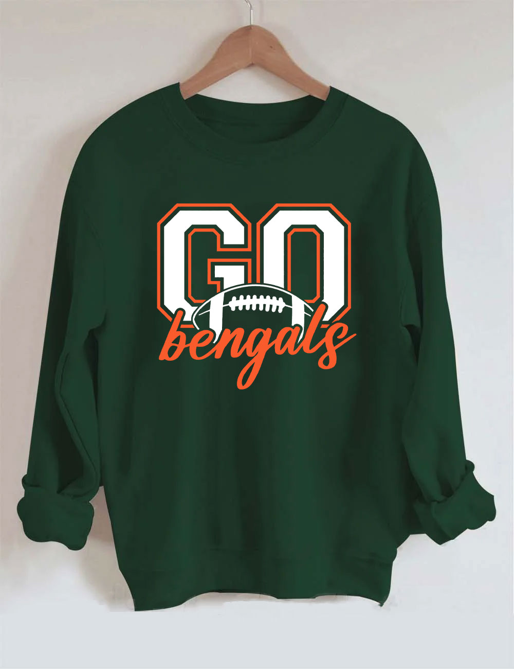 Go Bengals Football Sweatshirt