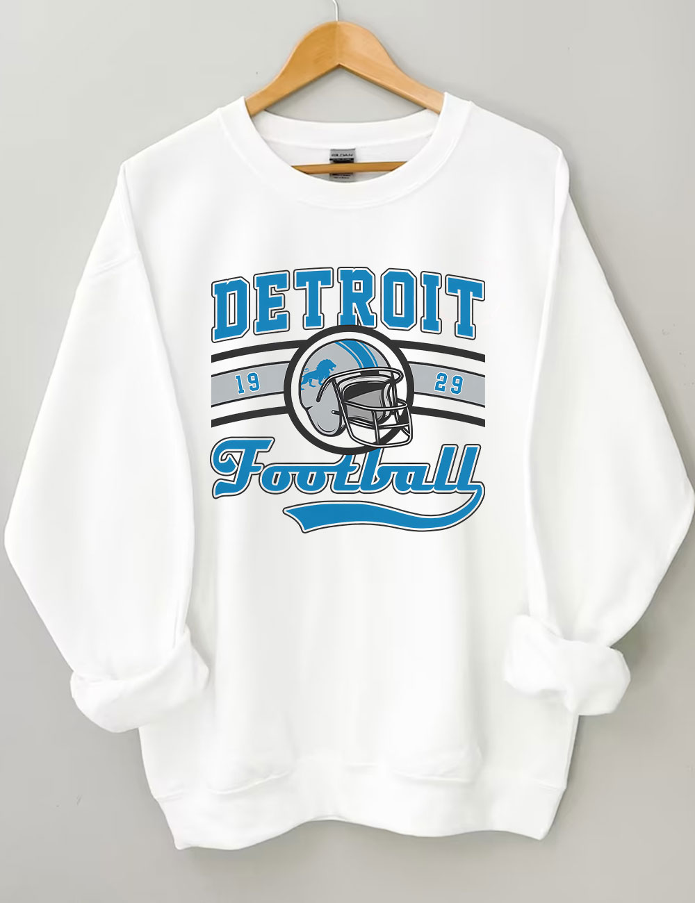 Vintage Detroit Football Sweatshirt