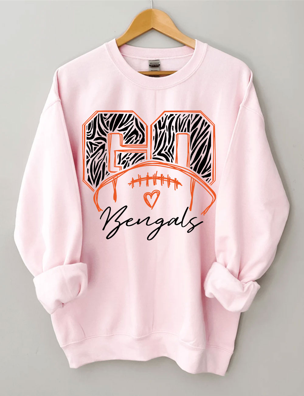 Go Bengals Football Sweatshirt