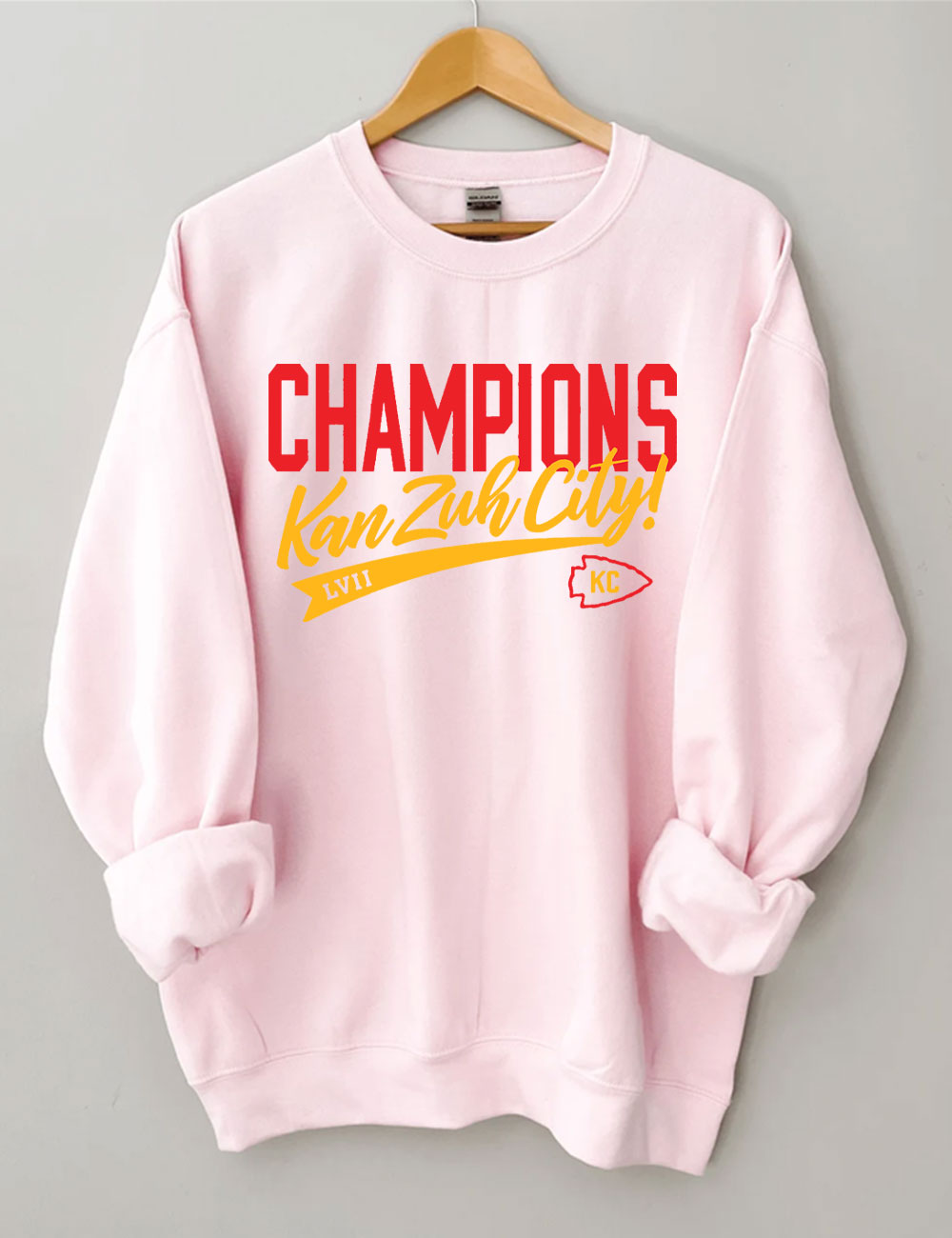 KC Champions KanZuhCity Football Sweatshirt
