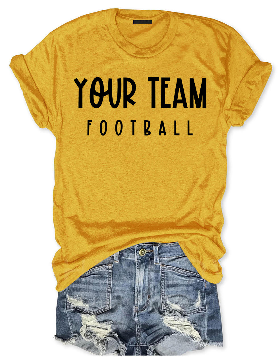 Customized Team Name Or Personal Name ，Sport Name ，Number T-shirt