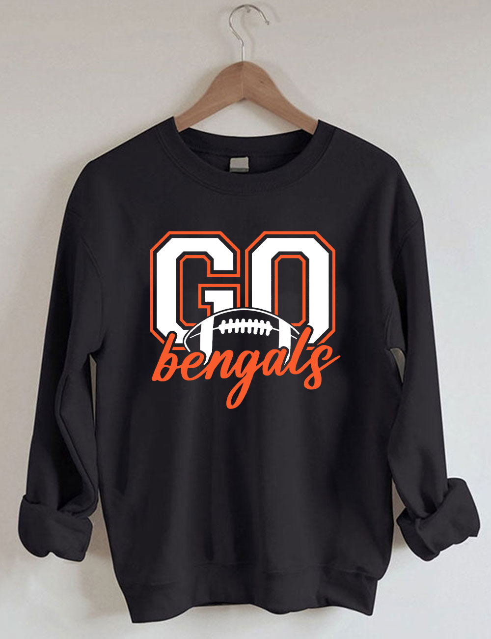 Go Bengals Football Sweatshirt
