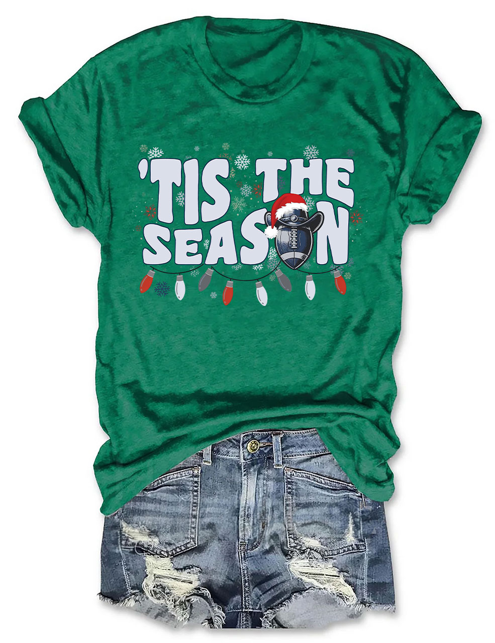 Christmas Dallas Football T-Shirt