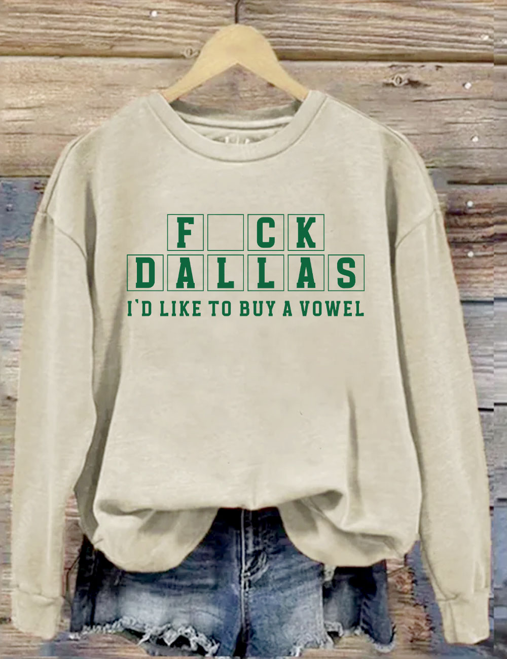 F*ck Dallas Buy A Vowel Philadelphia Football Sweatshirt