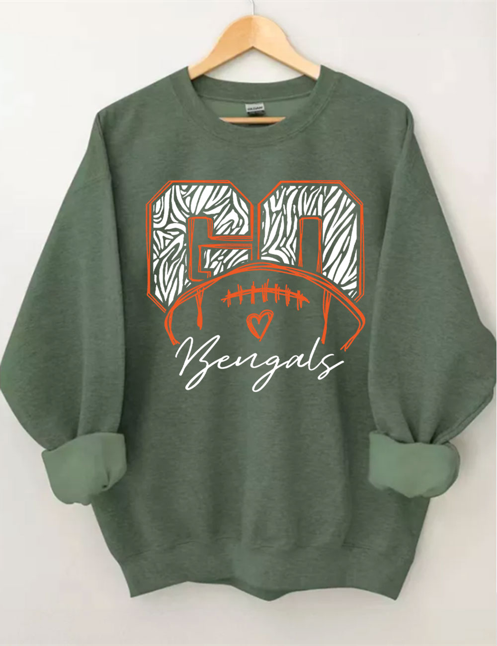 Go Bengals Football Sweatshirt
