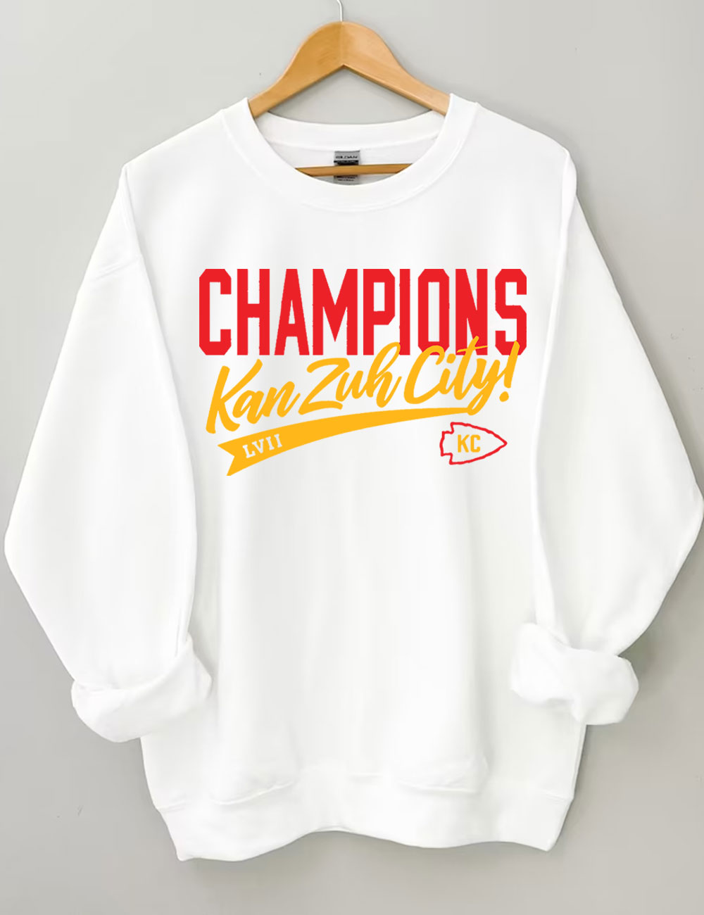 KC Champions KanZuhCity Football Sweatshirt