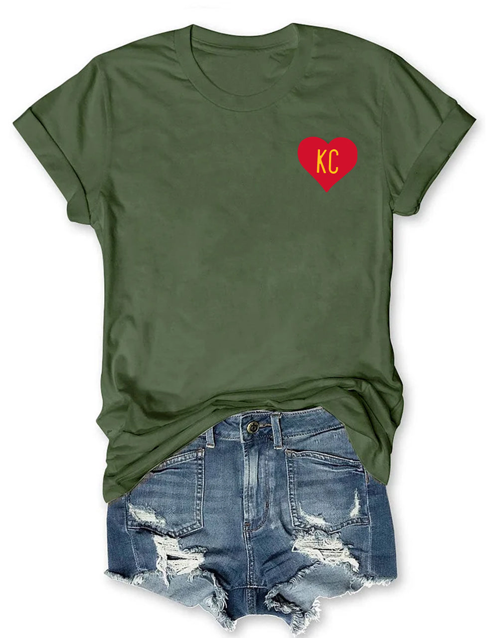 KC Style Customized Number And Name T-shirt