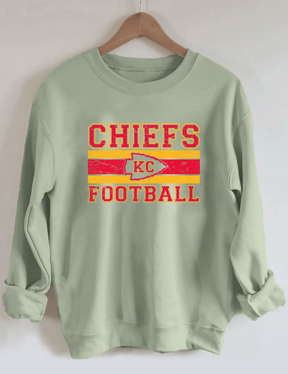 Vintage Chiefs Football Sweatshirt