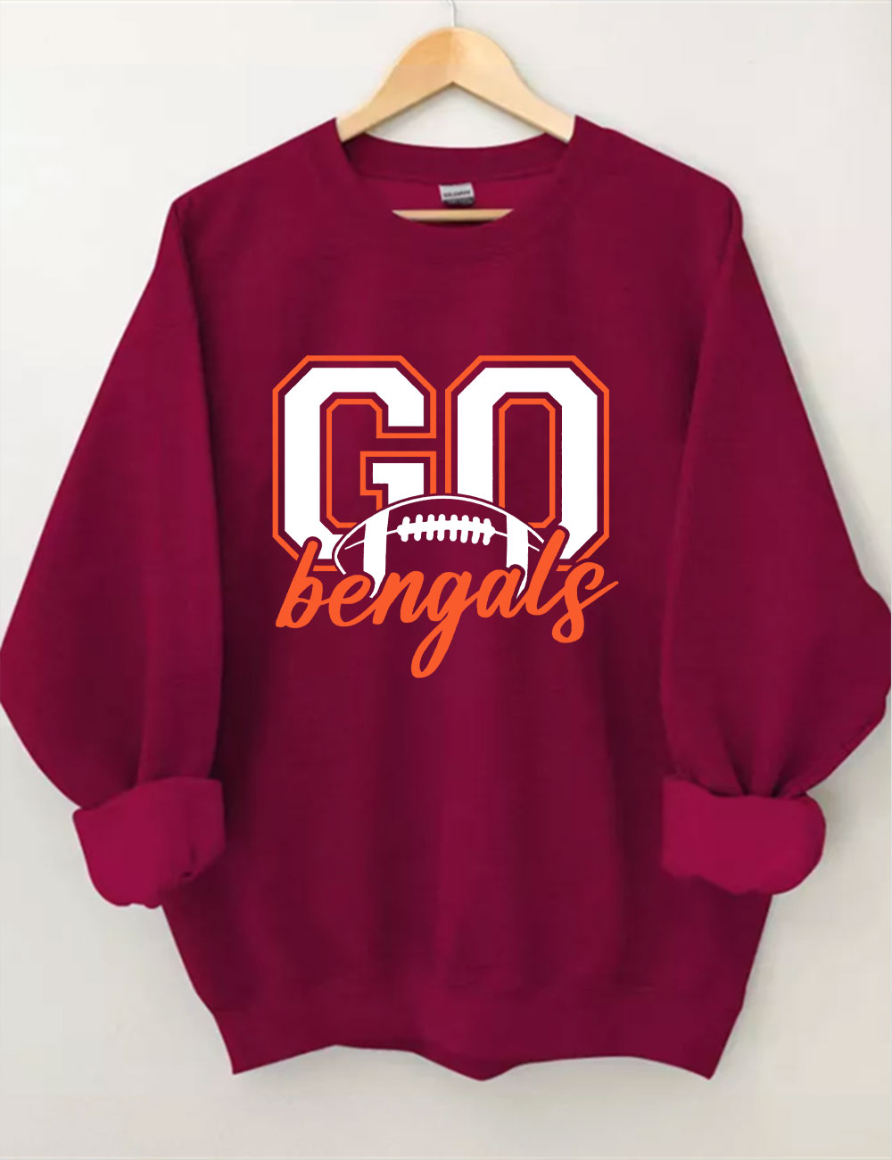 Go Bengals Football Sweatshirt