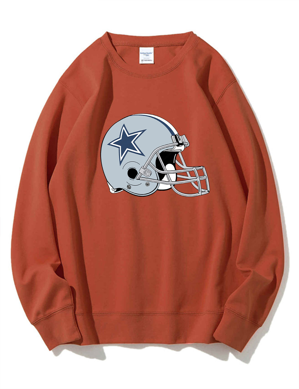 Cowboys Helmet Football Sweatshirt