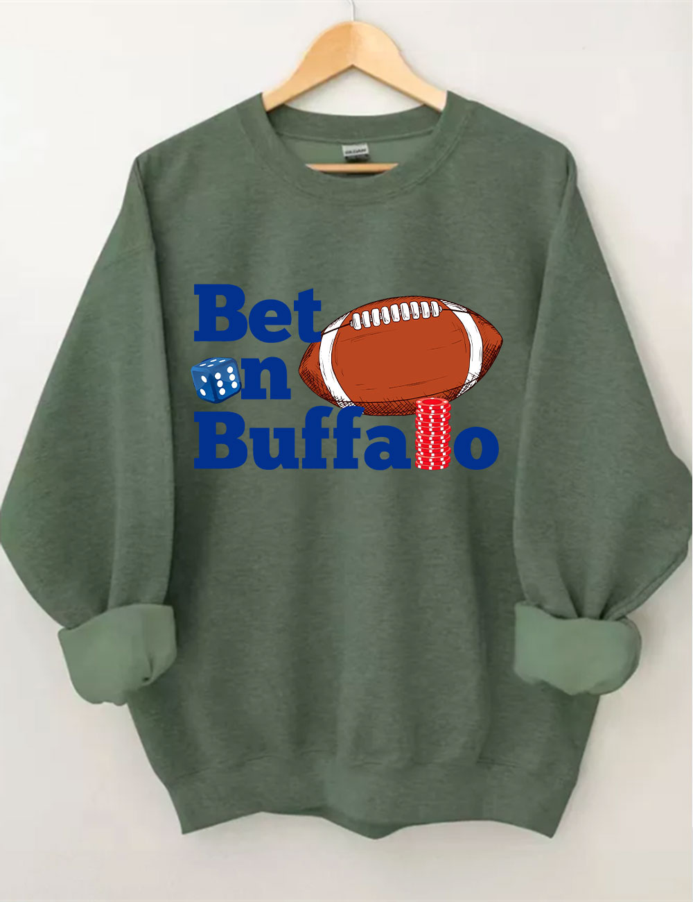 Bet On Buffalo Bill Christmas Sweatshirt