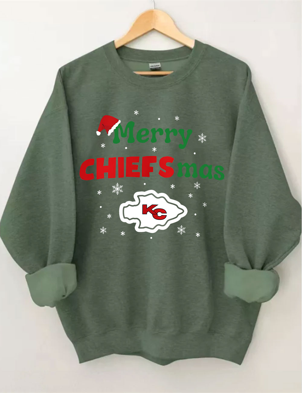 Kansas City Chiefs Merry Chiefsmas Sweatshirt