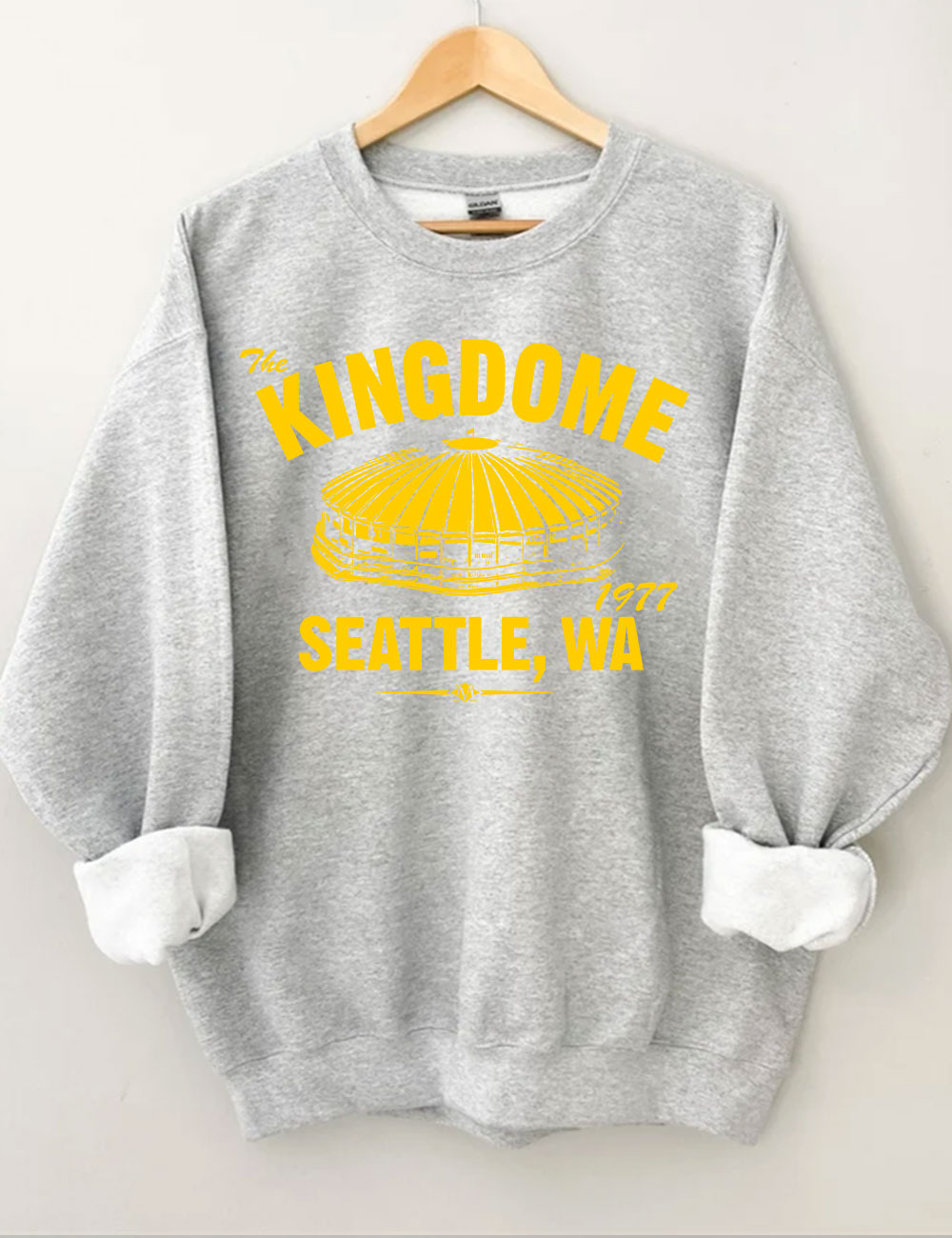 The Kingdome 1977 Baseball Sweatshirt