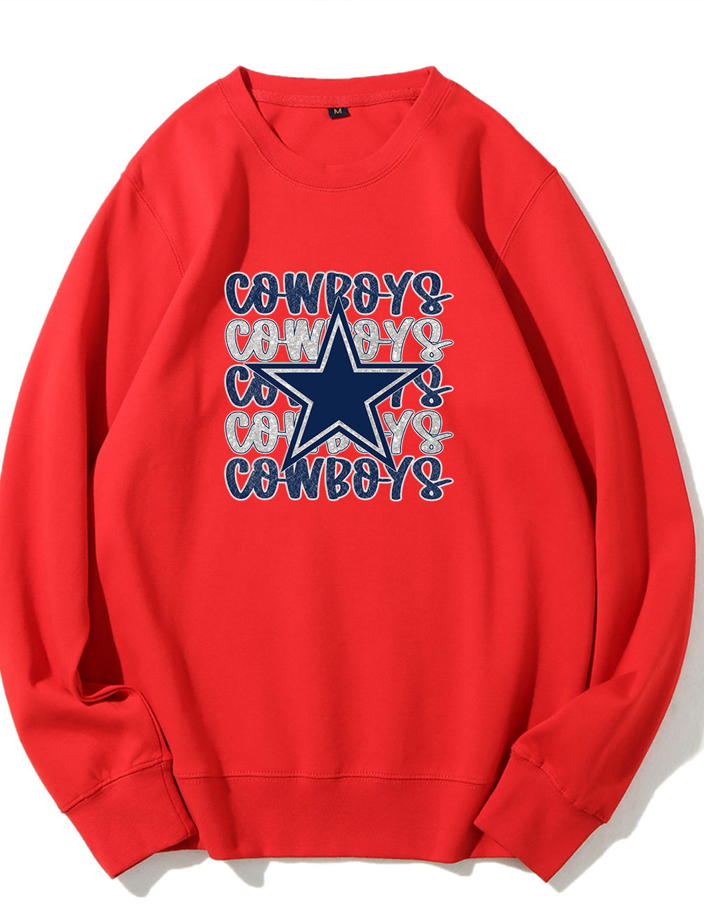 Cowboys Star Football Sweatshirt