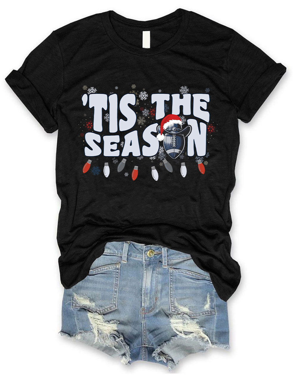 Christmas Dallas Football T-Shirt