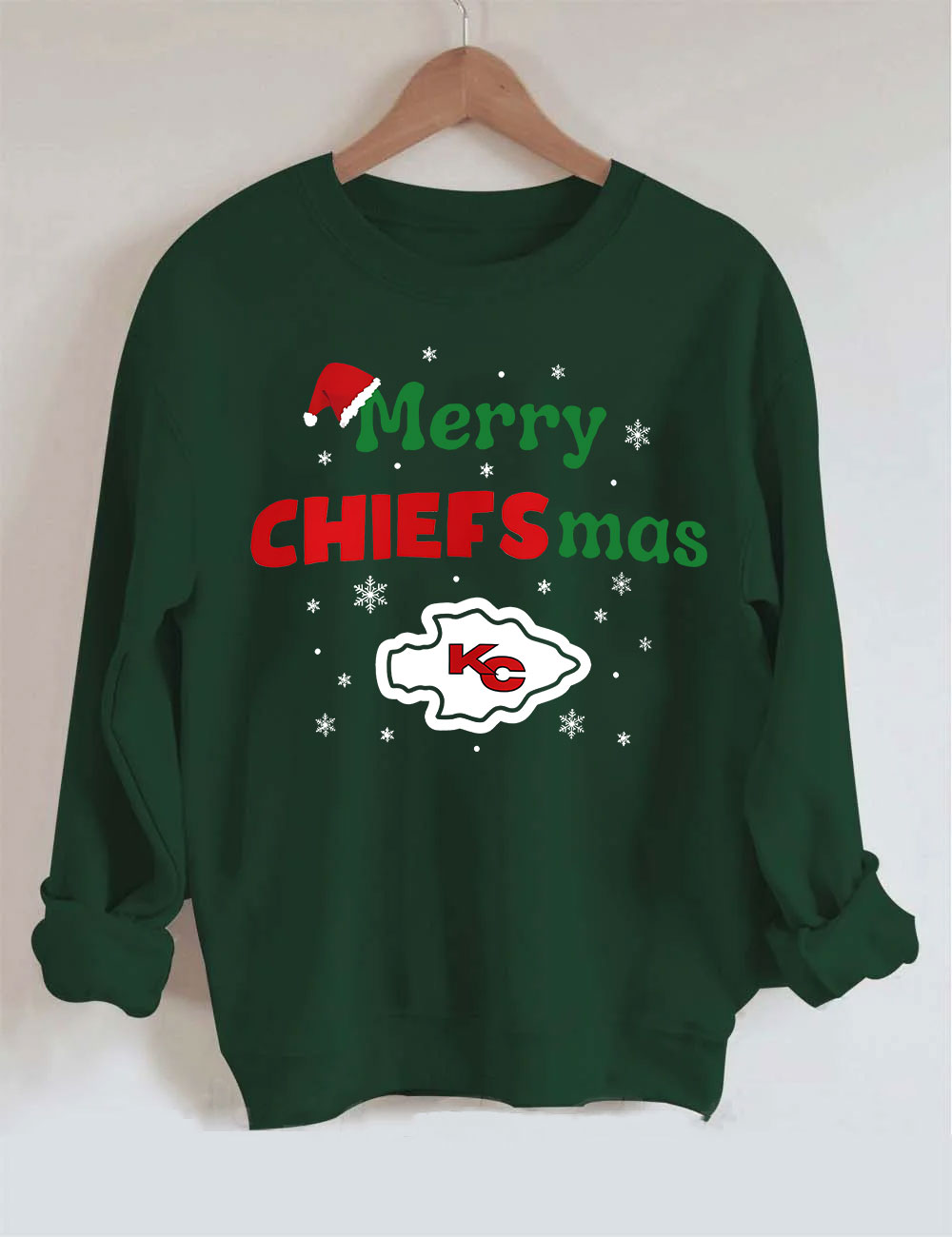 Kansas City Chiefs Merry Chiefsmas Sweatshirt