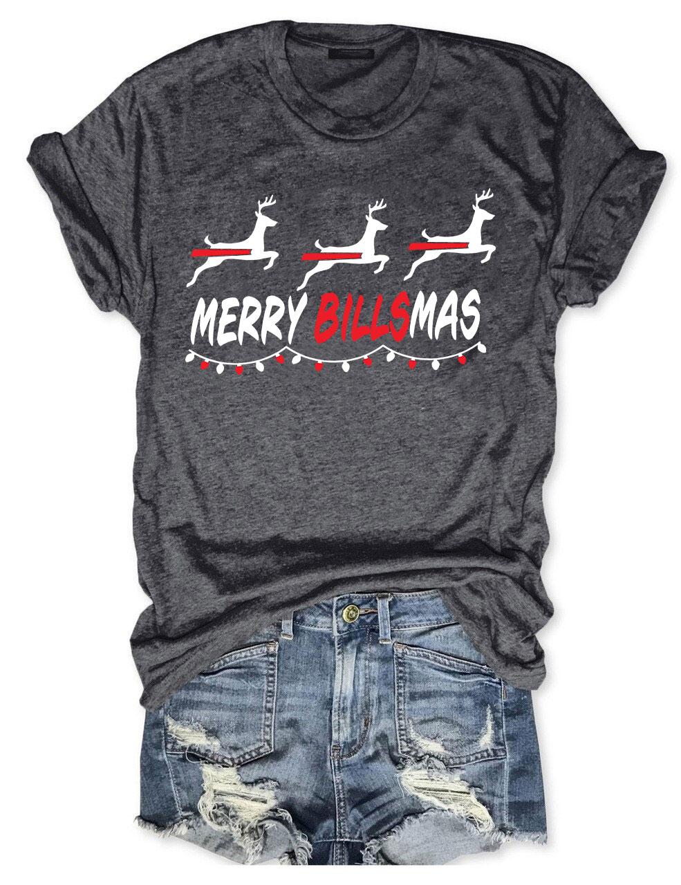 Buffalo Football Christmas T-Shirt