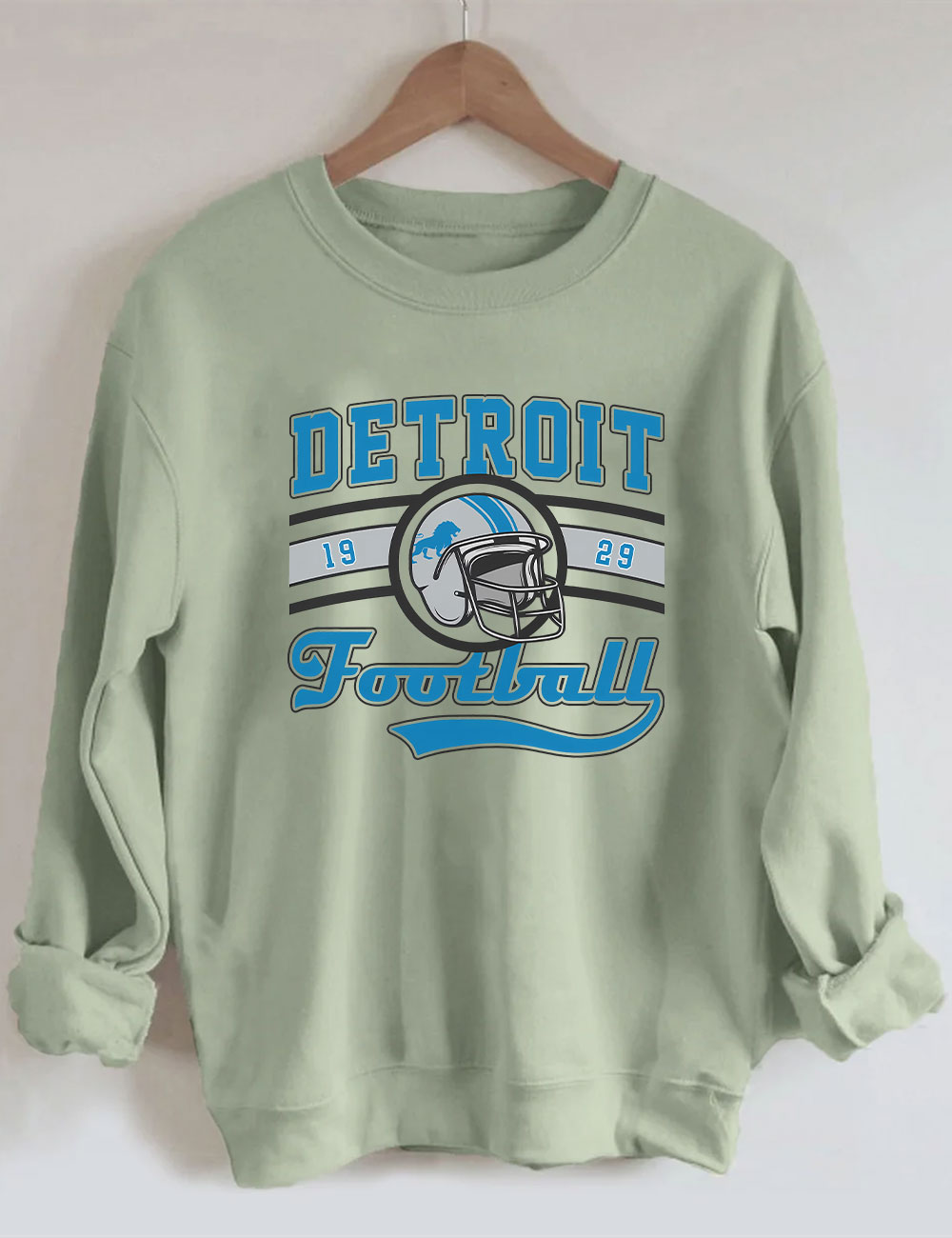 Vintage Detroit Football Sweatshirt