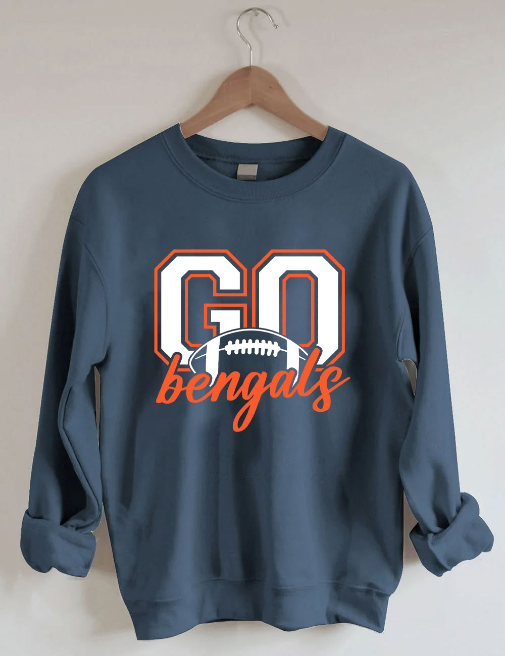 Go Bengals Football Sweatshirt