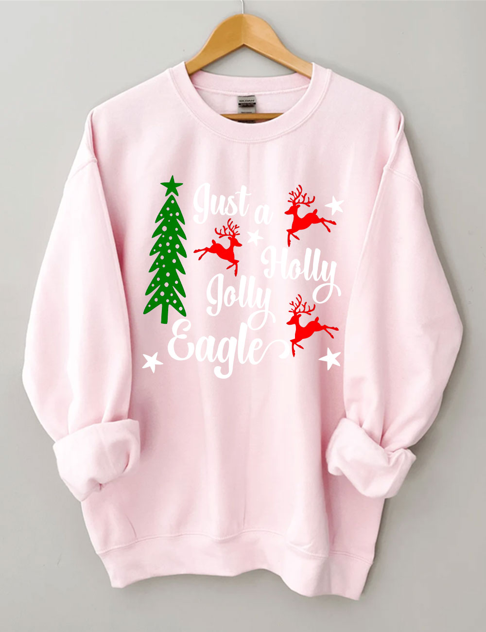 Christmas Eagles Football Sweatshirt