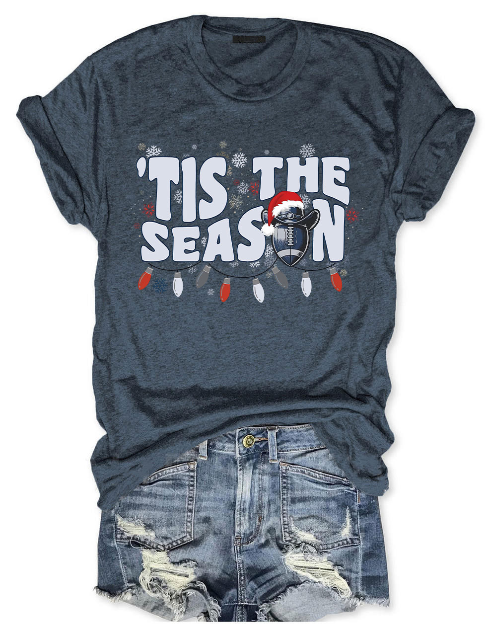 Christmas Dallas Football T-Shirt