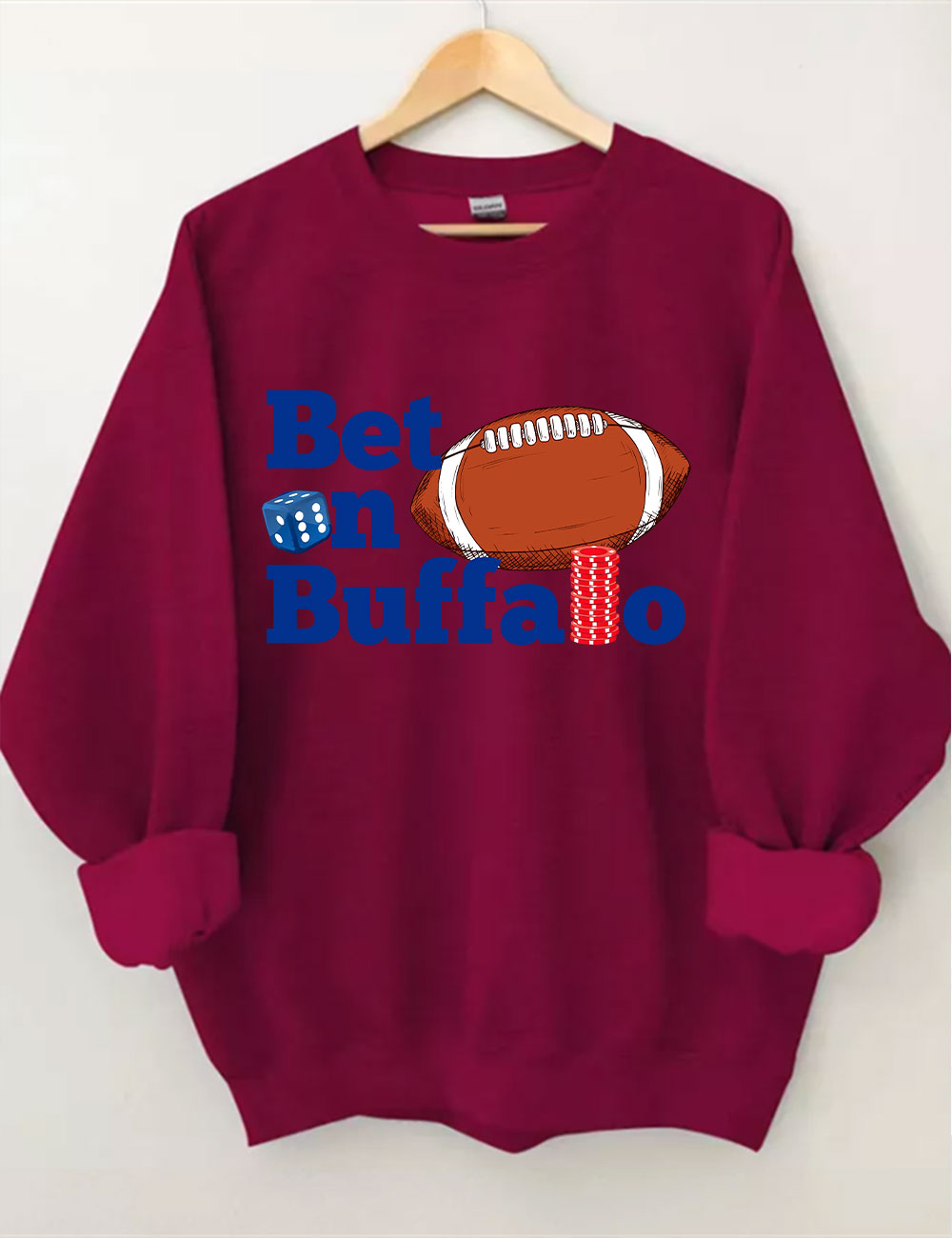 Bet On Buffalo Bill Christmas Sweatshirt