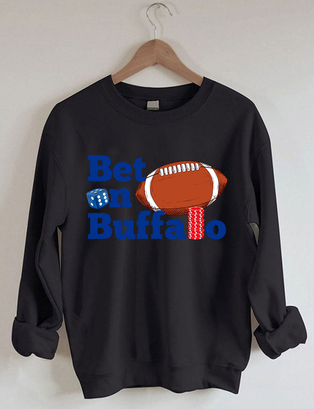 Bet On Buffalo Bill Christmas Sweatshirt