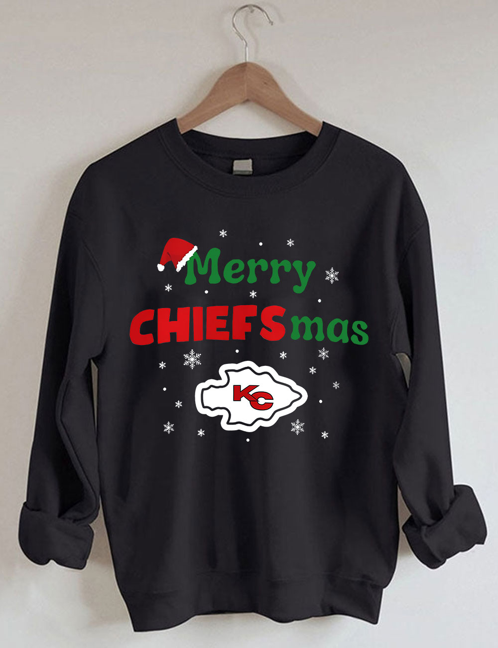 Kansas City Chiefs Merry Chiefsmas Sweatshirt