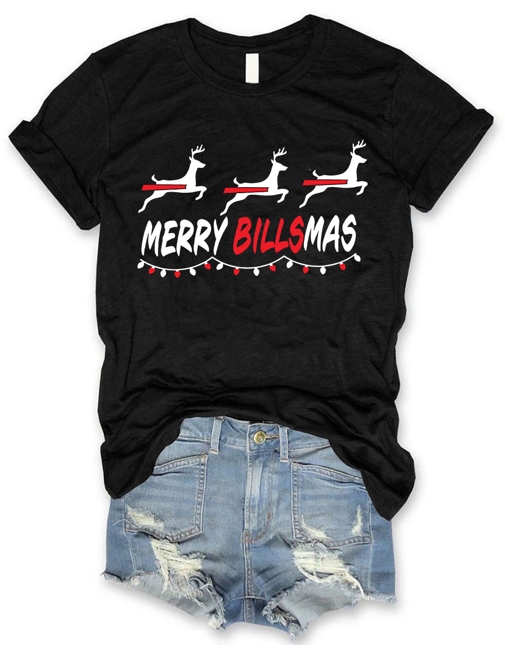 Buffalo Football Christmas T-Shirt