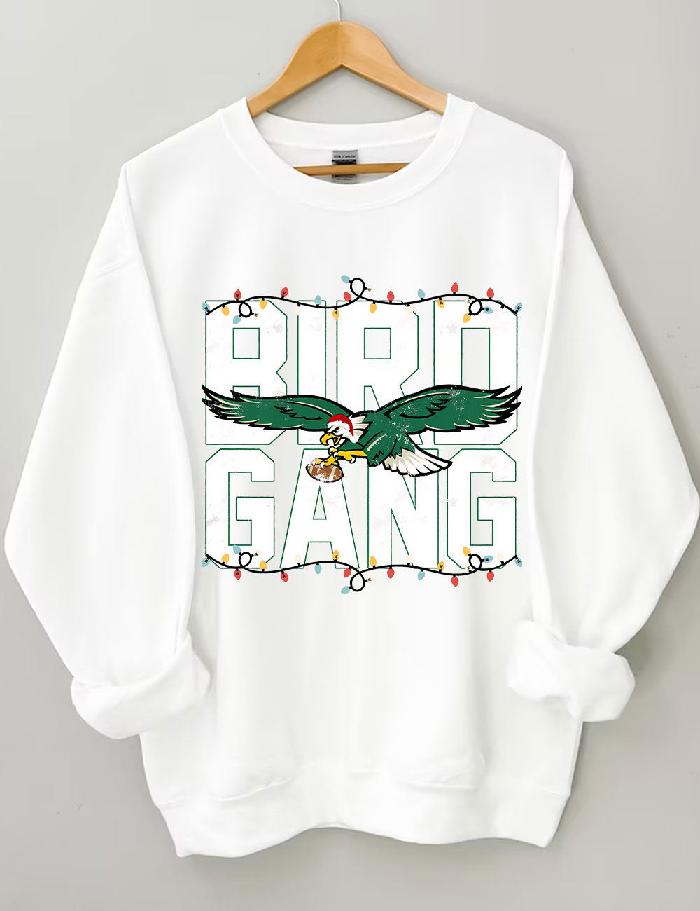 Philadelphia Bird Gang Christmas Football Sweatshirt