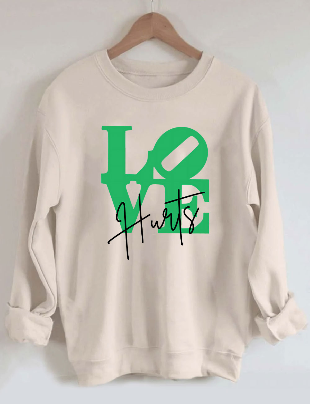 Love Hurts Philly Football Sweatshirt