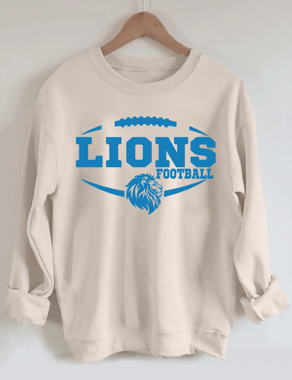 Lions logo  Football Sweatshirt
