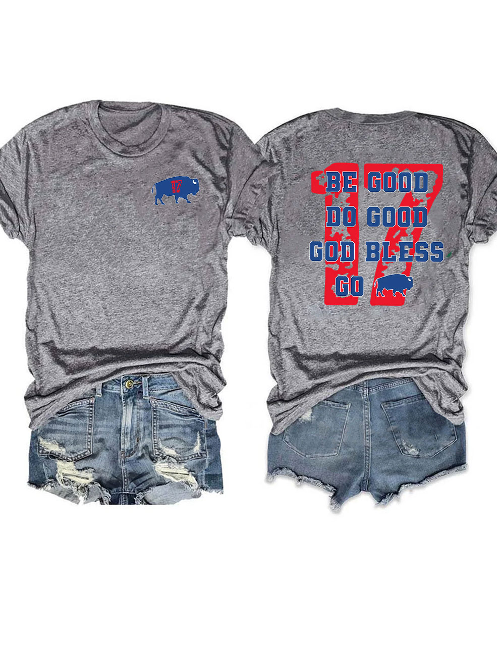 Be Good Do Good God Bless Go Bills T-Shirt