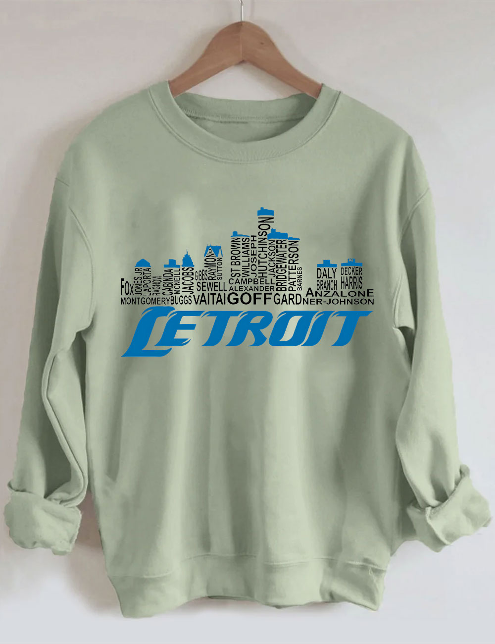 Vintage Detroit Lions Football Sweatshirt