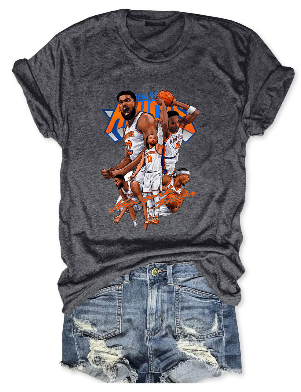 New York Funny Basketball T-shirt